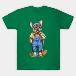 French Bulldog Gardener: Cultivating Cuteness T-Shirt